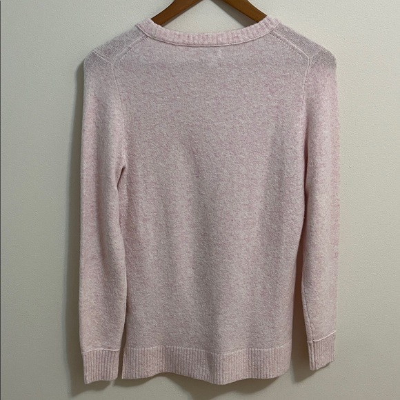 J. Crew Women's Sweater XS Crew Neck Light Pink Bubblegum Cozy Chic Stretchy - Picture 7 of 9